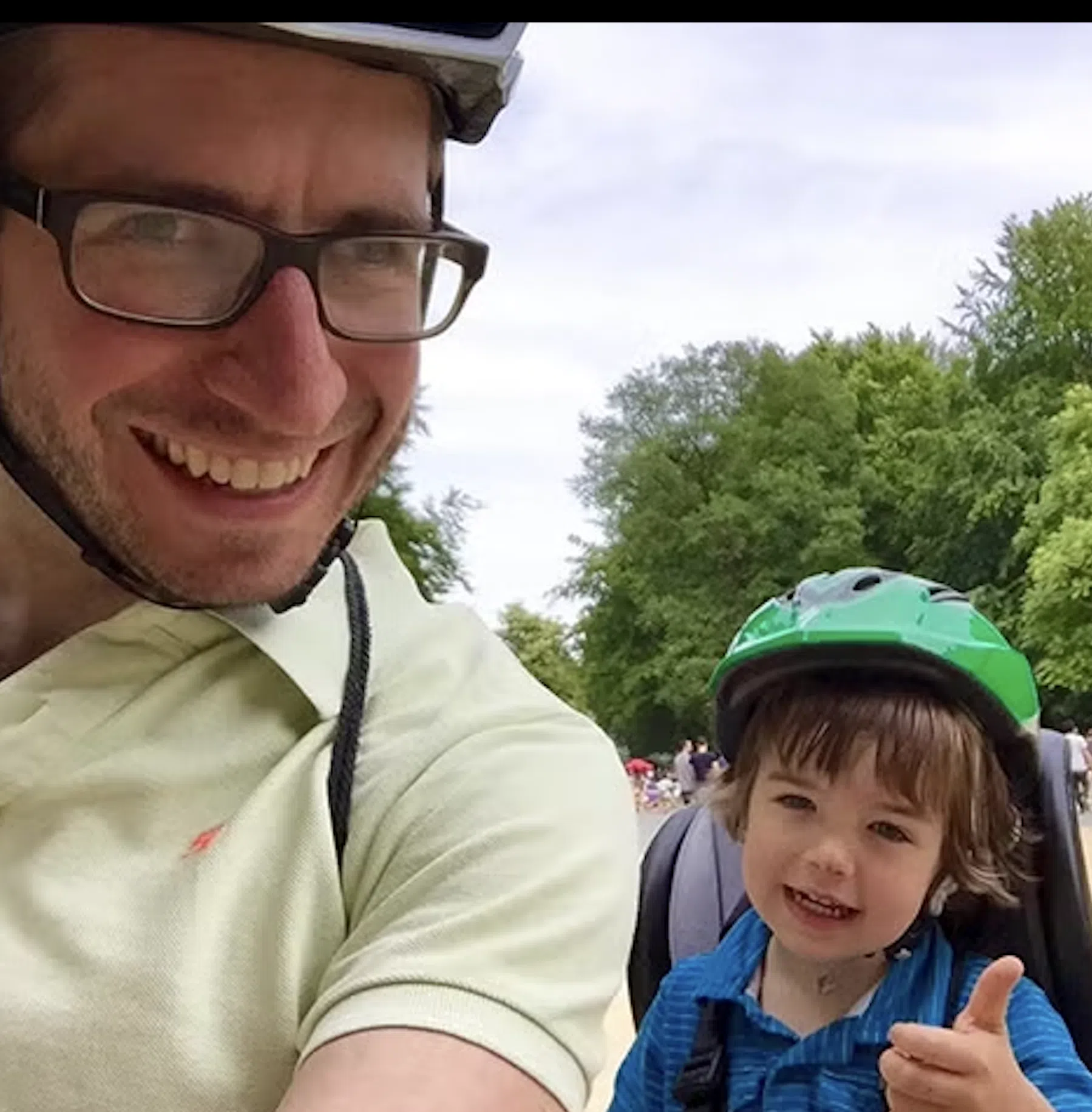 Een familierit met Dan en zijn zoon